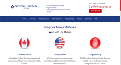 Desktop Screenshot of nationalpardon.org